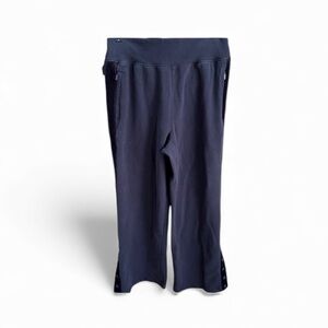 Athleta Black Wide Legged Pull On Pants Sz S